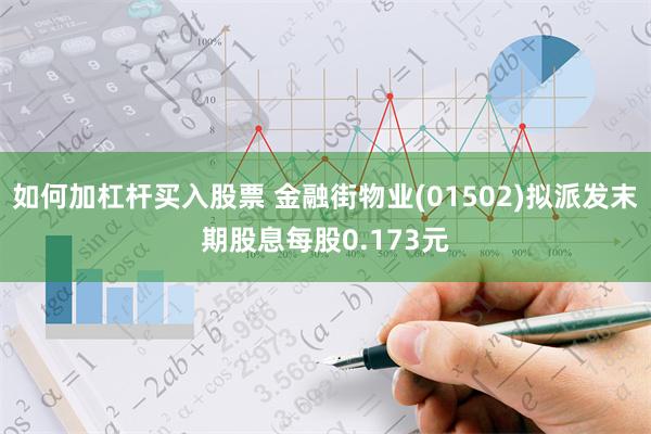 如何加杠杆买入股票 金融街物业(01502)拟派发末期股息每股0.173元